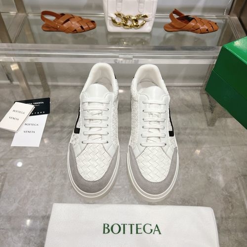Bottega Veneta BV Knitted Strap Casual Shoes With Durable Sole