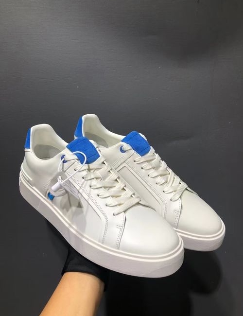 Balmain Multi Leather Upper Casual Shoes