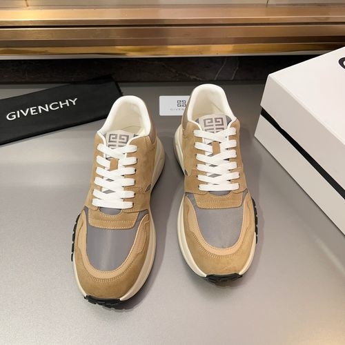 Givenchy Casual Sneakers Multi-material Stitching Logo Cushion Sole