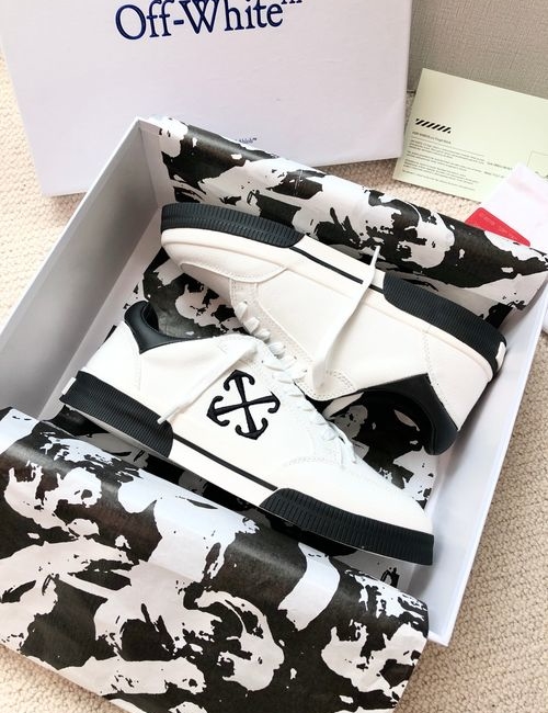 Fendi Off_White Leather Shoes, Premium Quality