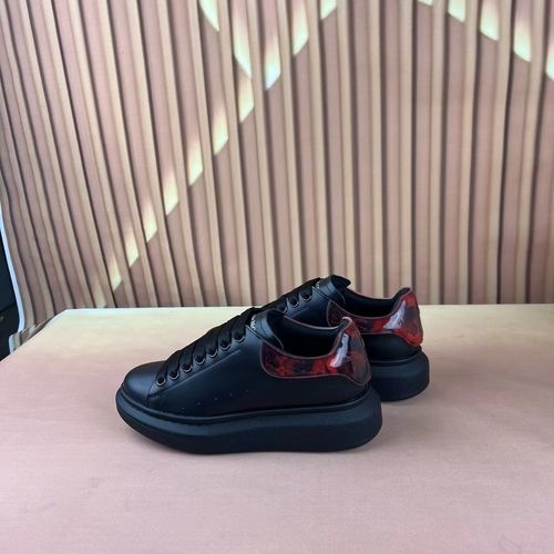 McQueen Oversized Casual Sneakers With Colorful Heel