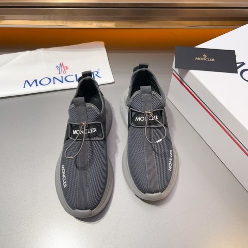 Moncler Moncler Classic Breathable Mesh Sports Shoes With Non-Slip Soles