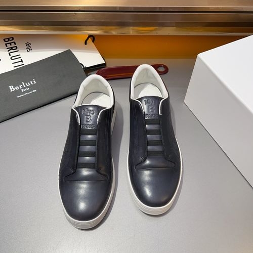 Berluti Handmade Cowhide Leather Sneakers