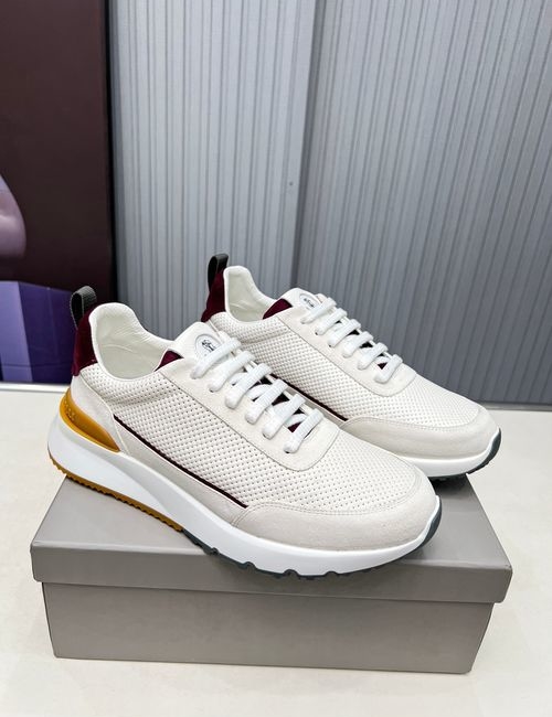 Brunello Cucinelli BC Premium Leather Casual Sneakers