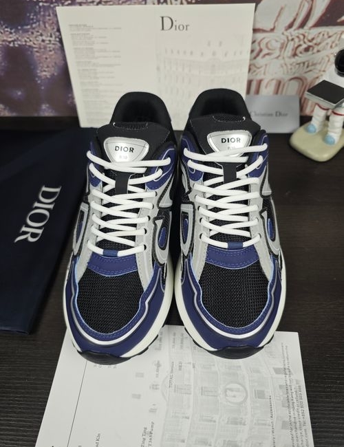 Christian Dior CD B30 Breathable Mesh Leather Sneakers