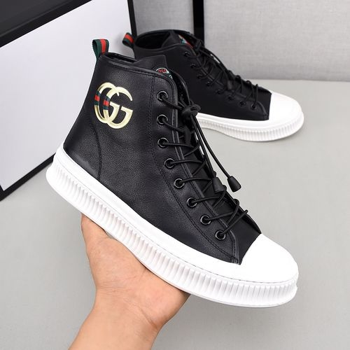 Gucci Leather Lined Casual Non-slip Shoes