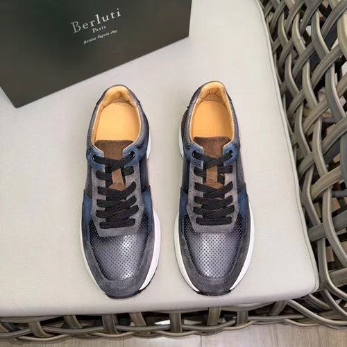 Berluti Low-top Casual Leather Sneakers
