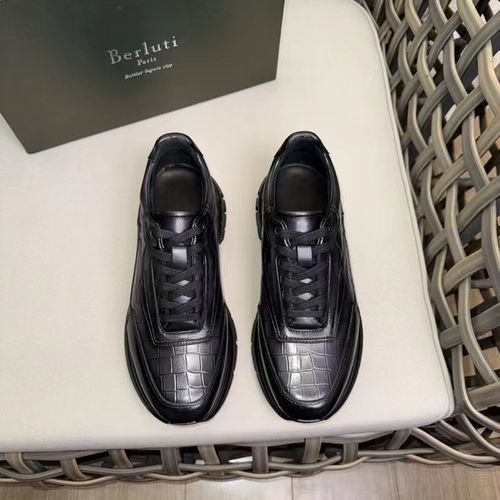 Berluti Low-top Casual Leather Sneakers