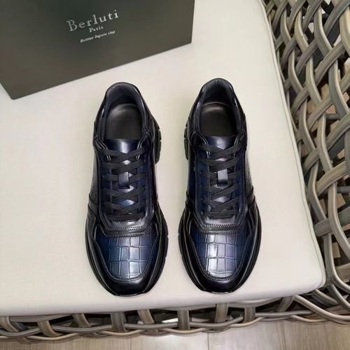 Berluti Low-top Casual Leather Sneakers