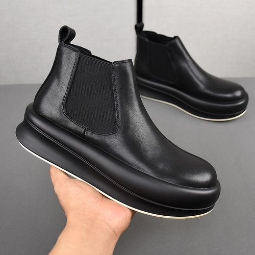 Prada Premium Leather Classic Durable Casual Shoes