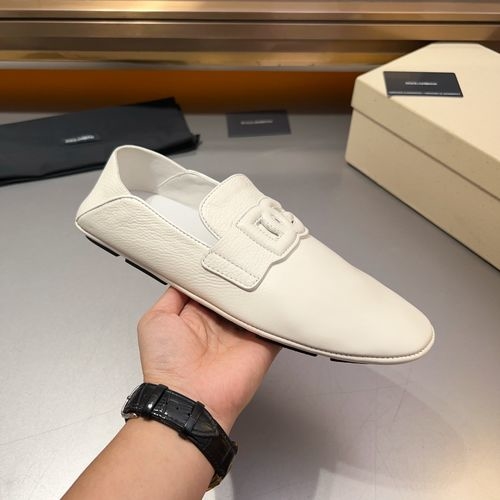 Dolce & Gabbana DG DG Driver Soft Leather Loafers