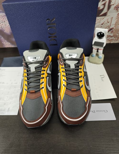 Christian Dior CD B30 Low-top Reflective Logo Sneakers