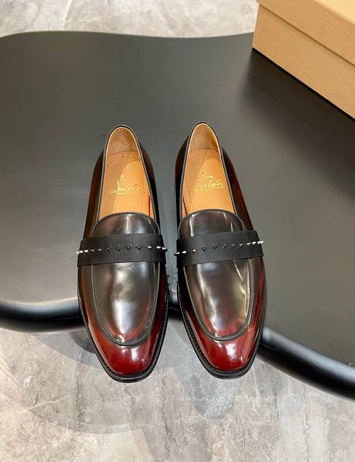 Christian Louboutin Classic Red Sole Formal Leather Shoes