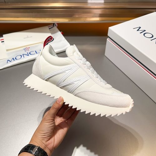 Moncler Fabric Spliced Wear-resistant Comfortable Sneakers