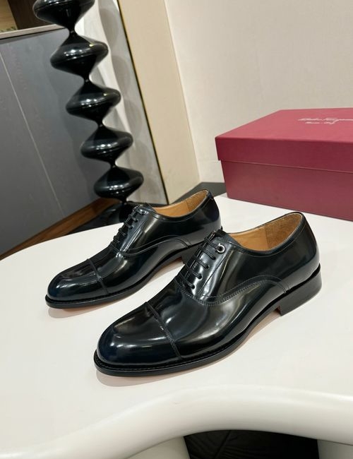 Ferragamo Business Leather Formal Shoes