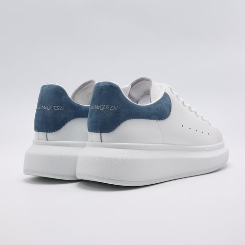 McQueen Leather Platform Sneakers With Full Packaging