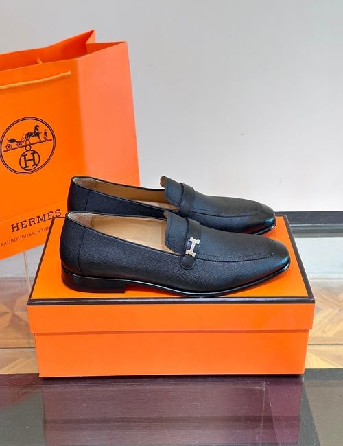 Hermes Classic Business Leather Shoes