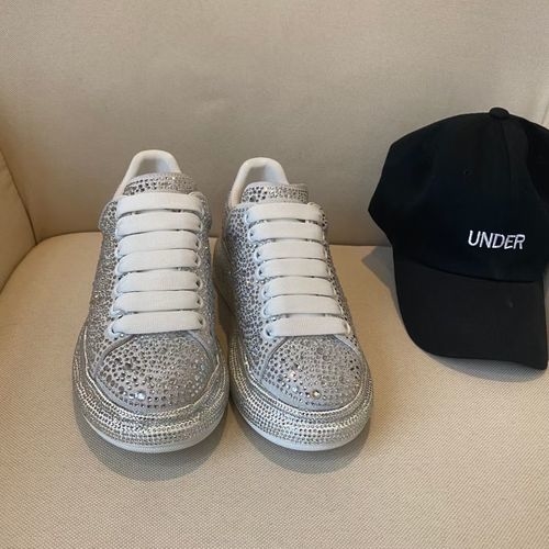 McQueen Rhinestone Classic Casual Sneakers