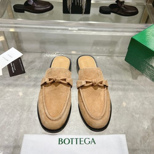 Bottega Veneta BV Woven Lace Up Flat Shoes Leather Outsole