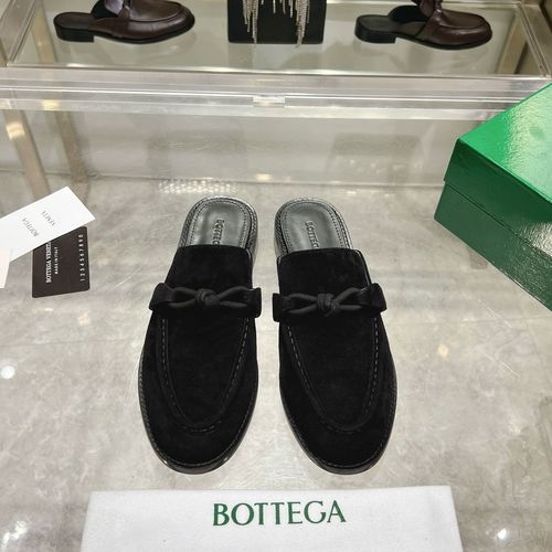 Bottega Veneta BV Woven Lace Up Flat Shoes Leather Outsole
