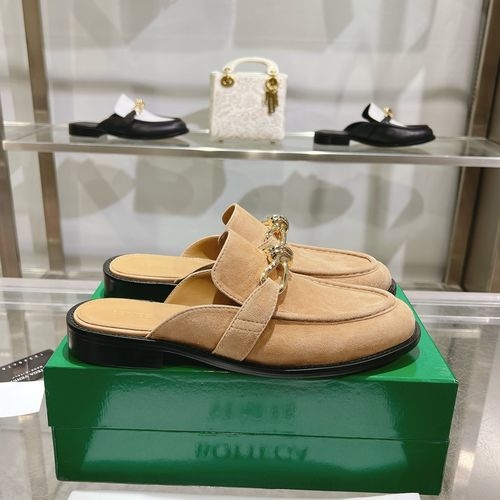 Bottega Veneta BV Woven Lace Up Flat Shoes Leather Outsole