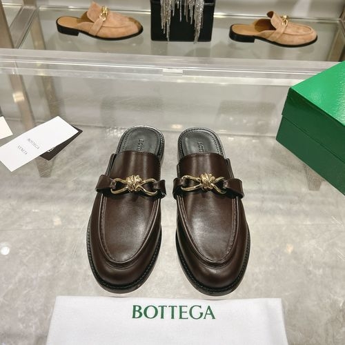 Bottega Veneta BV Woven Lace Up Flat Shoes Leather Outsole