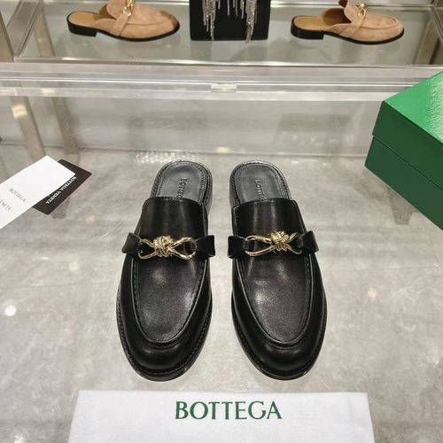 Bottega Veneta BV Woven Lace Up Flat Shoes Leather Outsole