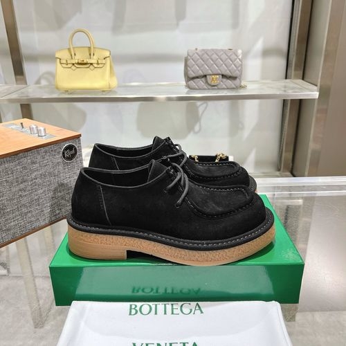 Bottega Veneta BV Square Toe Woven Slip-On Loafers