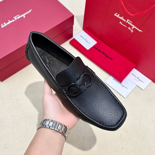 Ferragamo Comfortable Slip-On Driving Loafers