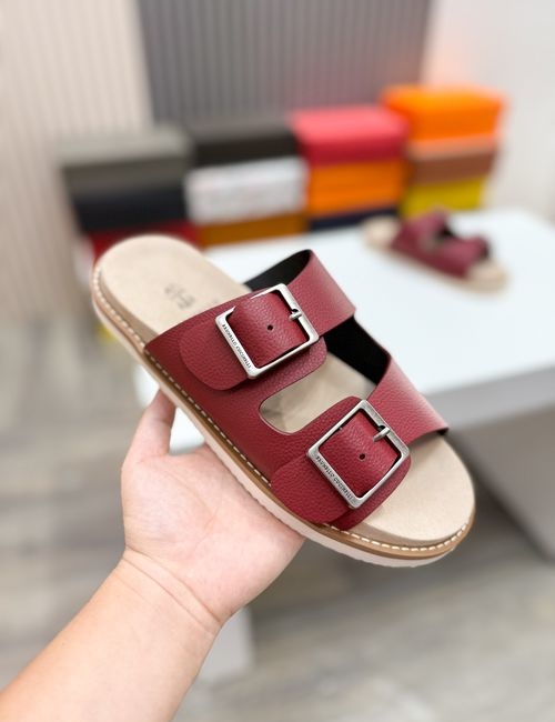 Brunello Cucinelli BC Suede Cowhide TPU Foam Slides