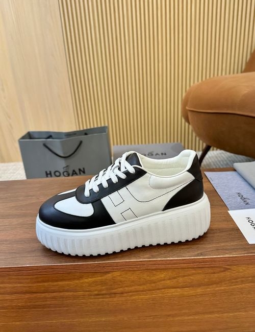 Hogan H-STRIPES Thick Sole Casual Sneakers