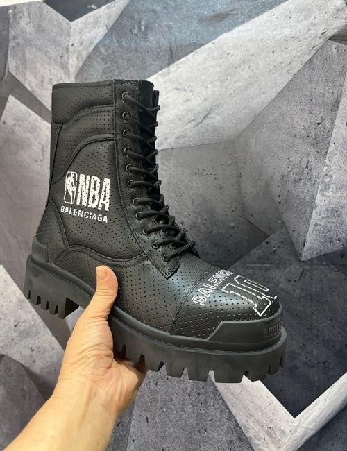 Balenciaga Nba Co-branded Combat Strike Boots
