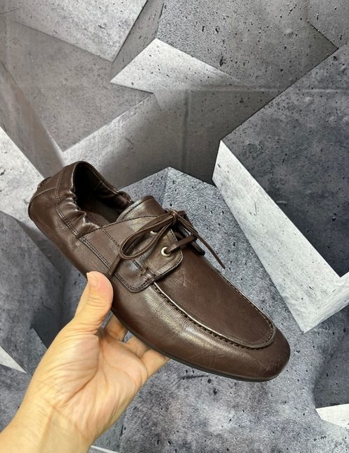 Prada Derby Stitched Casual Dress Shoes