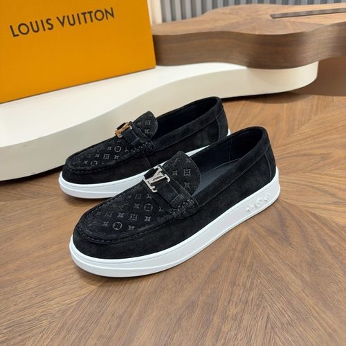 Lougou Premium Top-grain Cowhide Casual Sneakers