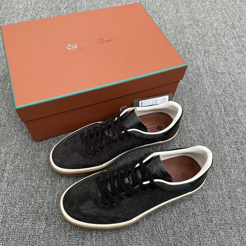 Loro Piana LP Training Sneakers With Double-layer Soles