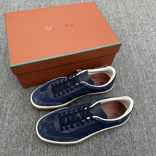 Loro Piana LP Training Sneakers With Double-layer Soles