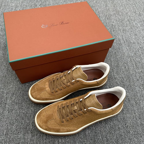 Loro Piana LP Training Sneakers With Double-layer Soles