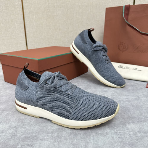 Loro Piana LP Flexy Active Knitted Lightweight Sneakers