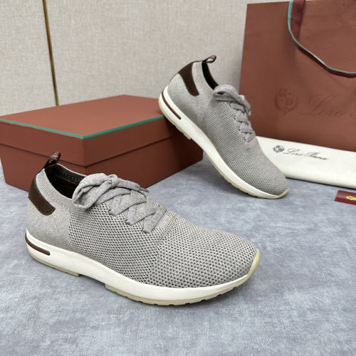 Loro Piana LP Flexy Active Knitted Lightweight Sneakers