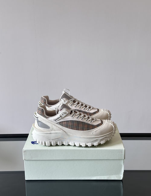 Burberry Outdoor Lace-up Non-slip Sneakers