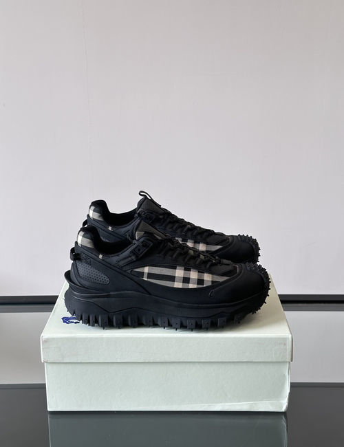 Burberry Outdoor Lace-up Non-slip Sneakers