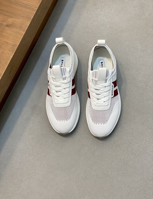 Bally Slip-on Sneakers Flyknit Upper Leather Insole