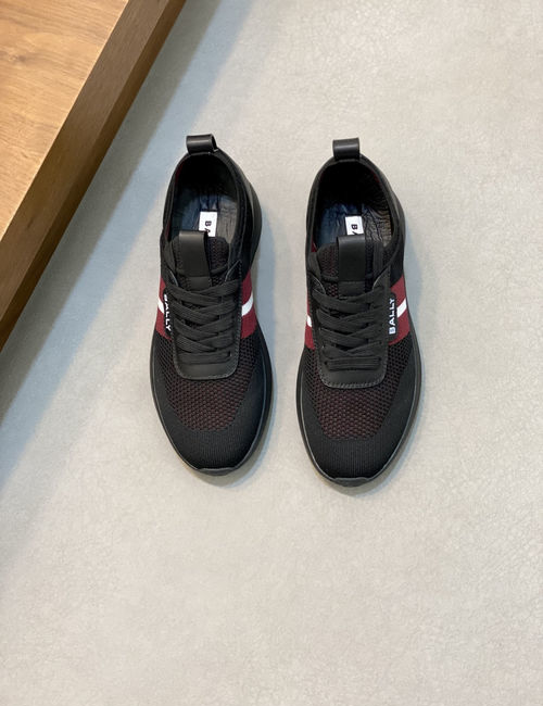 Bally Slip-on Sneakers Flyknit Upper Leather Insole