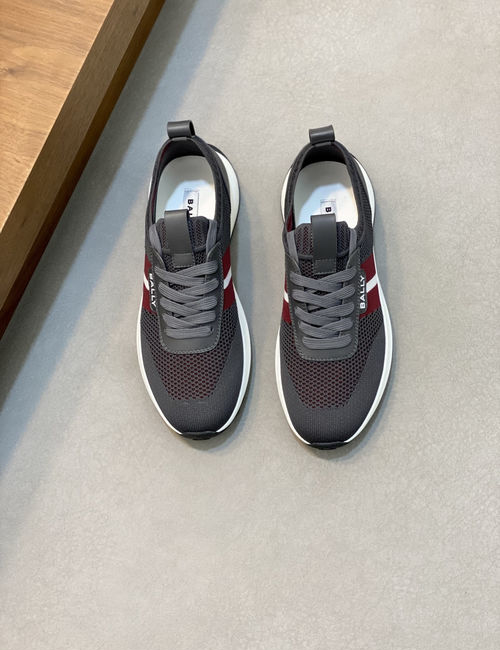 Bally Slip-on Sneakers Flyknit Upper Leather Insole