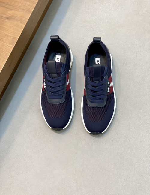 Bally Slip-on Sneakers Flyknit Upper Leather Insole