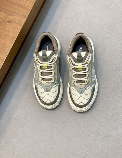 Fendi Casual Sneakers With TPR Foam Rubber Sole
