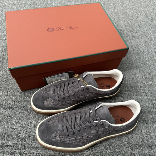 Loro Piana LP Training Sneakers With Double-layer Soles