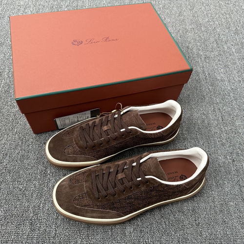 Loro Piana LP Training Sneakers With Double-layer Soles