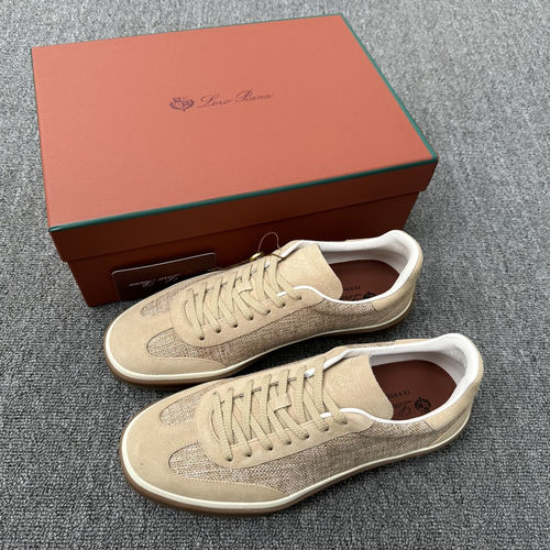Loro Piana LP Training Sneakers With Double-layer Soles