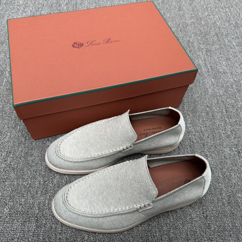 Loro Piana LP Wish Wool Blend Knit Moccasin Sneakers